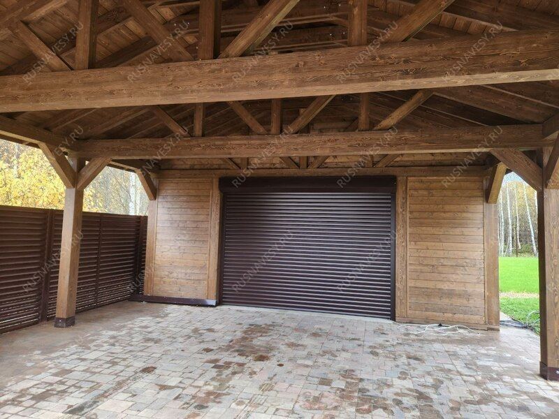 Навес для машин с хозблоком КРОНВЕРК фото 2